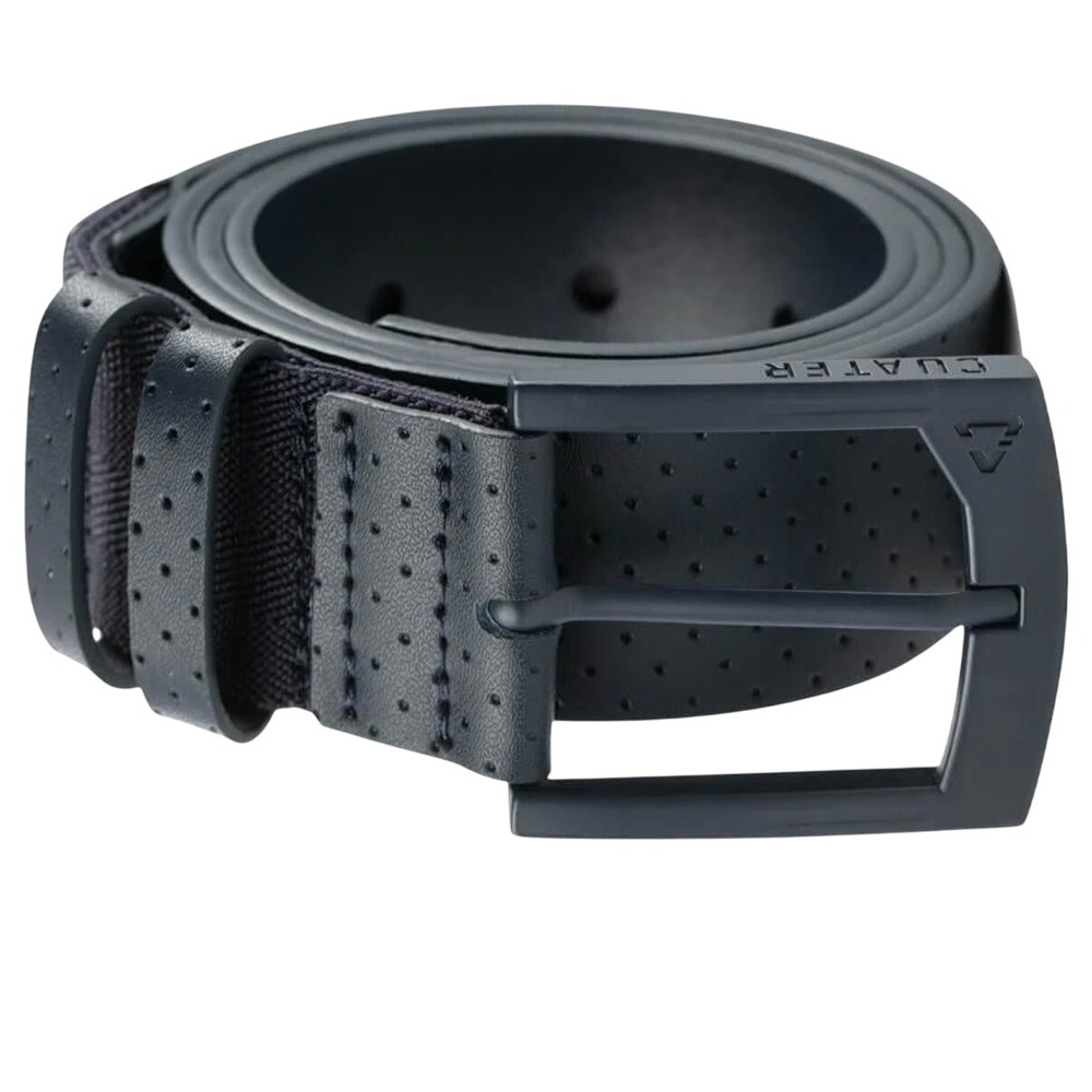 Cuater by TravisMathew Pilatus Leather Golf Belt Blue Nights 4MU158 Size 30 NWT
